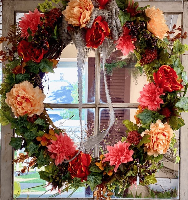 Silk Wreath - Sunset