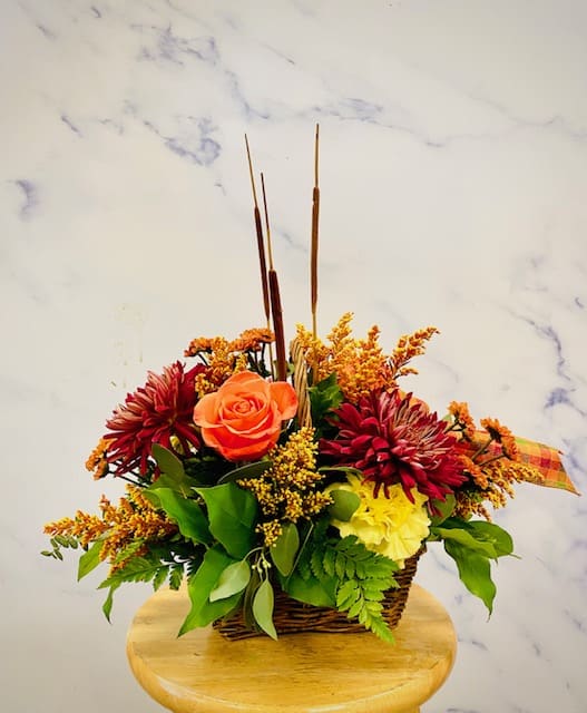 Fall Flower Basket