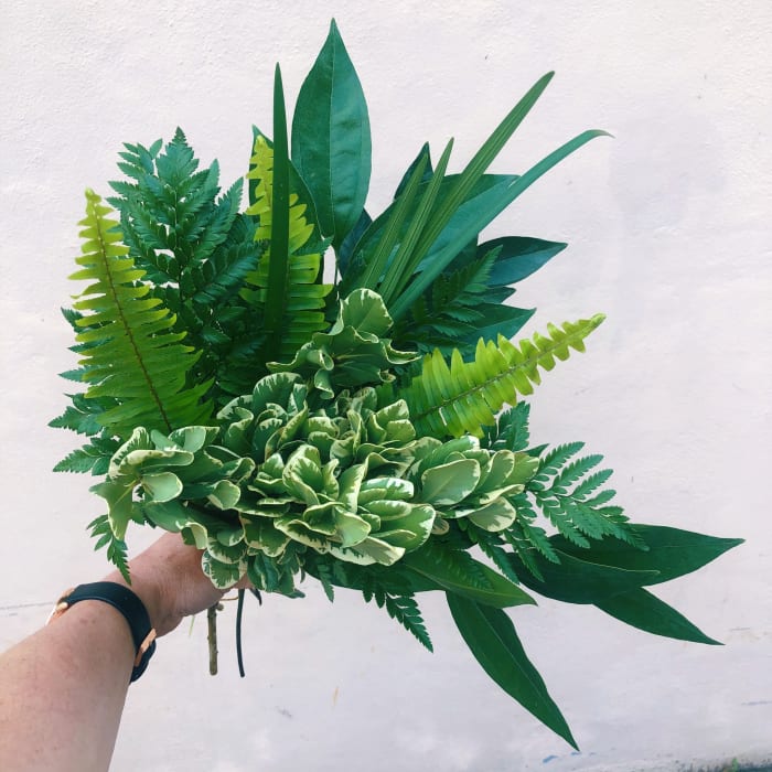 Summer Breeze Greens Bouquet