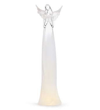 Tall LED Praying Angel