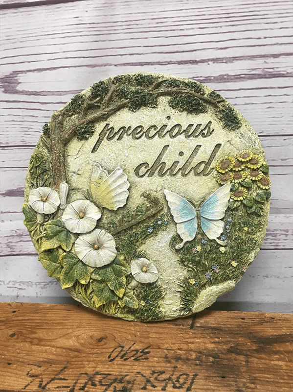 Precious Child Stepping Memorial Stone