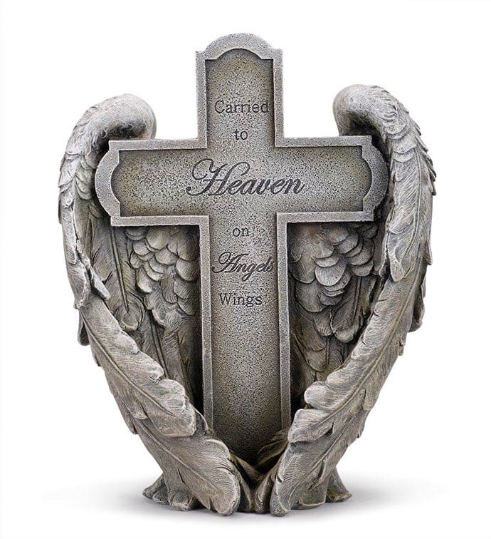 Cross in Wing Statuette