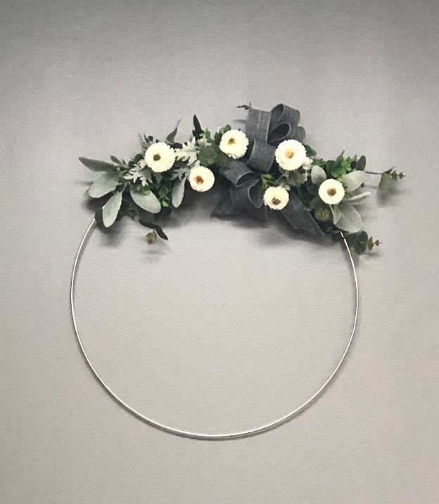 "Hoop" You Like It Silk (Artificial) Wreath