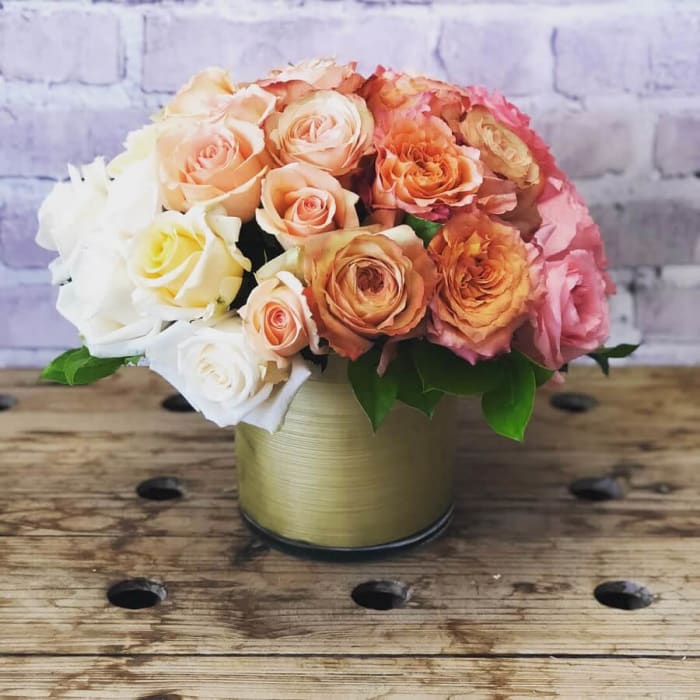 Orange creamsicle roses