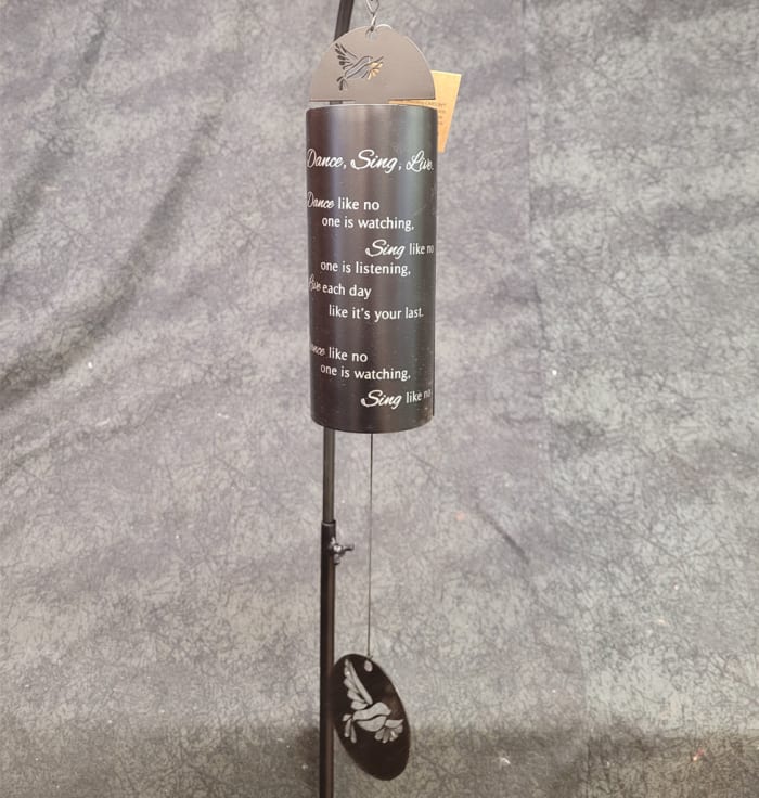 62808 cylinder Dance Sing Live Wind-Chime