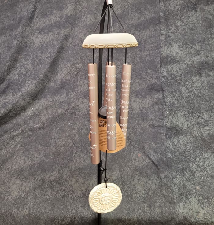 62729 - Promise/Peace wind-chime