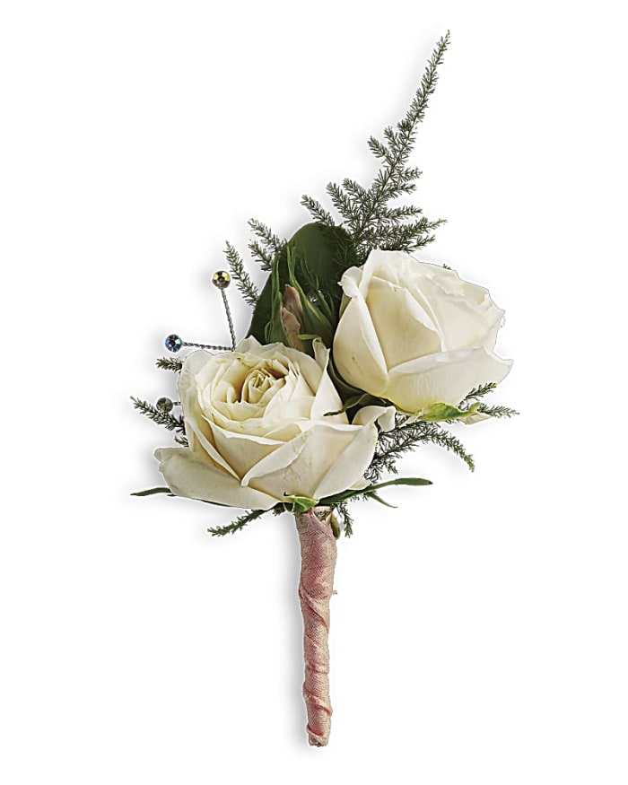 White Tie Boutonniere