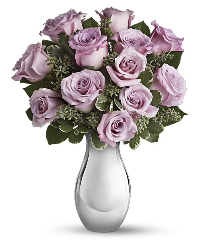 Teleflora's Roses and Moonlight Bouquet