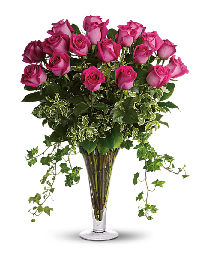 Dreaming in Pink - Long Stemmed Pink Roses