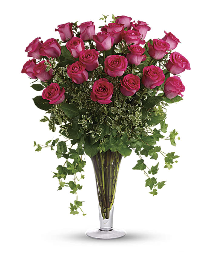 Dreaming in Pink - Long Stemmed Pink Roses