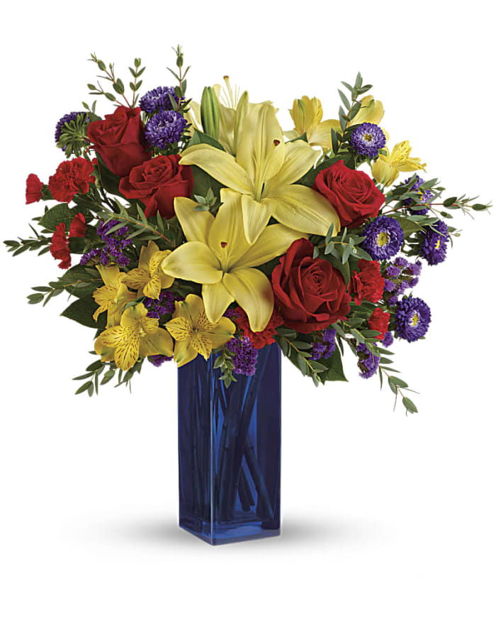 Teleflora's Flying Colors Bouquet