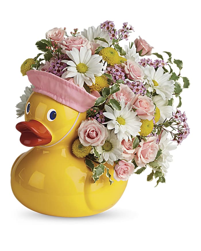 Telelfora's Sweet Little Ducky Bouquet