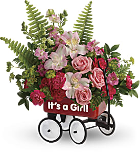 TELEFLORA'S WELCOME BEAUTIFUL WAGON