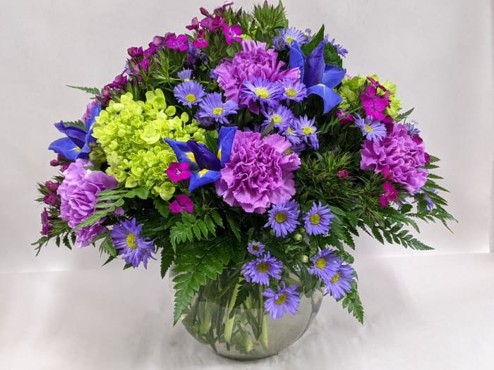 Talisman's Purple Paramour Bouquet