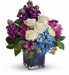 Teleflora's Portrait In Purple Bouquet