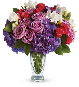 Teleflora's Rhapsody in Purple