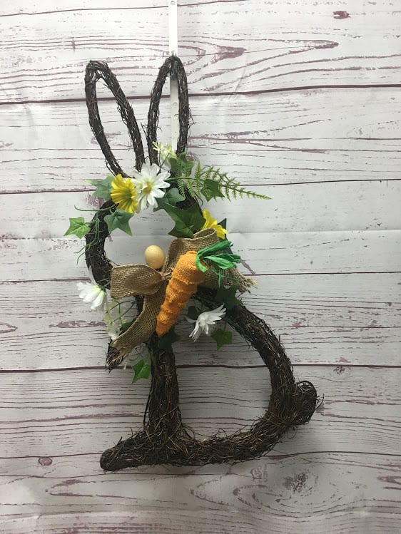 Bunny Hop Silk (Artificial) Floral Wreath