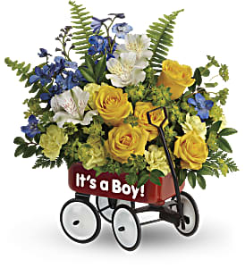 Teleflora's Sweet Little Wagon Bouquet