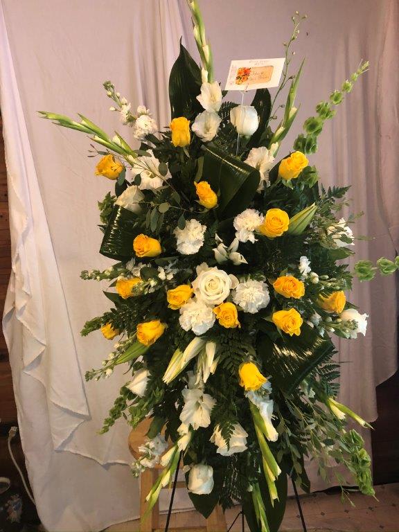 Yellow and White Tribute