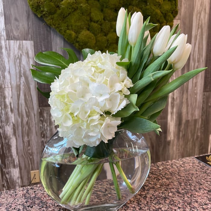 Hand Tied Tulips