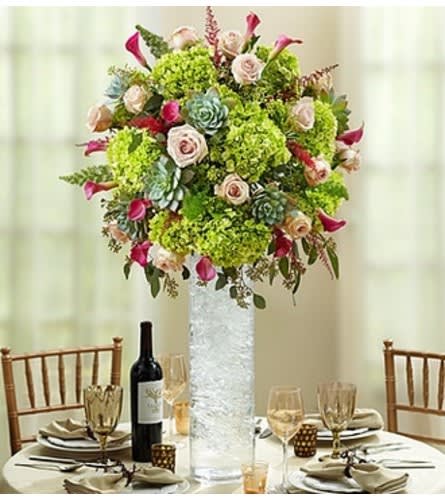 Vineyard Wedding Luxury Centerpiece