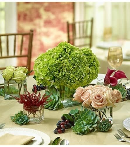 Vineyard Wedding Centerpiece Package