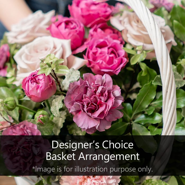 Designer's Choice Basket Arrangement