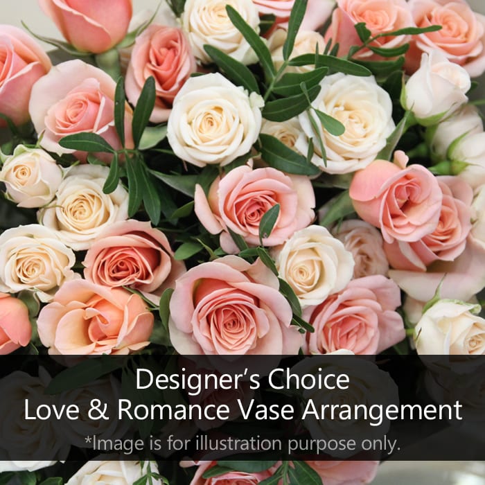 Designer's Choice Love & Romance Vase Arrangement