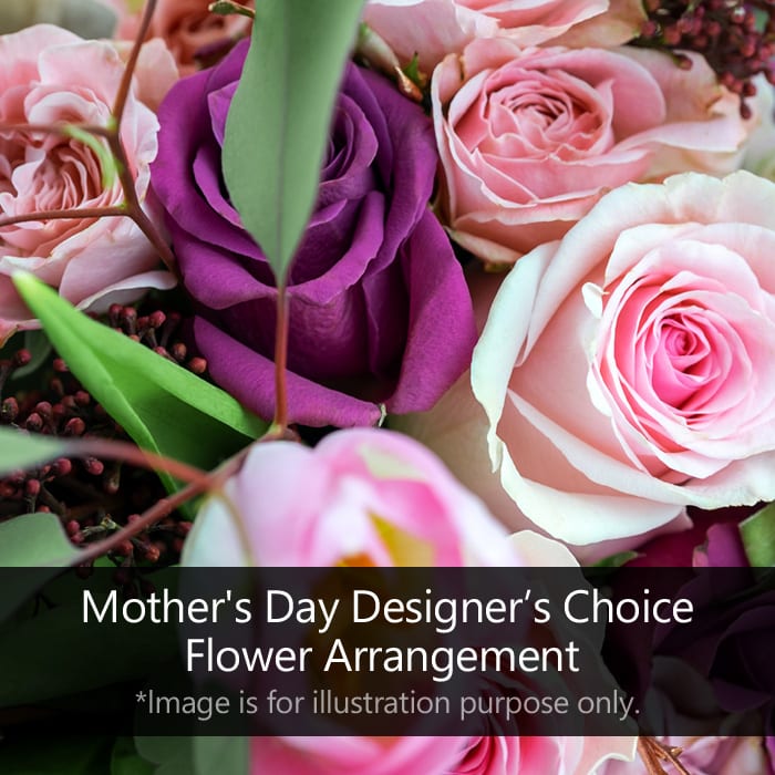 Mother's Day Designer Choice Flower Arrangement $99.99