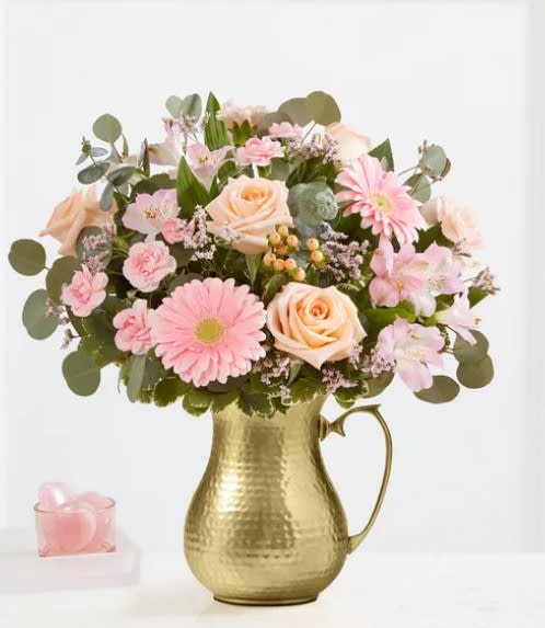 Blushing Beauty Medley Bouquet