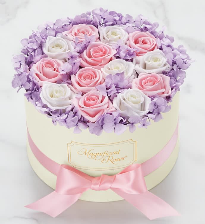 Magnificent Roses® Preserved Mixed Floral