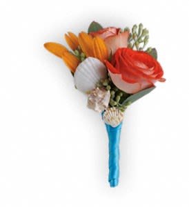 Sunset Magic Boutonniere