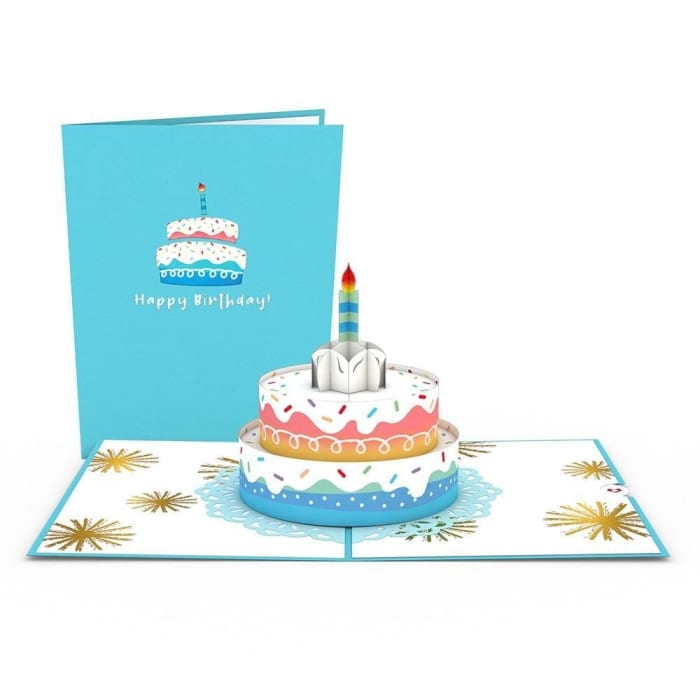 Lovepop (Pop Up) Rainbow Birthday Cake *ONLY 1 LEFT*