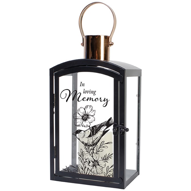 Lantern 14.5" Loving Memory