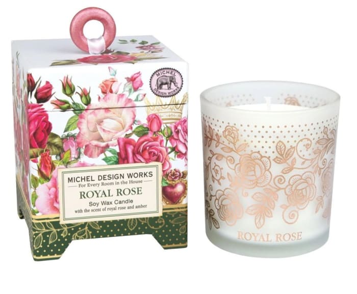 Royal Rose Soy Wax Candle