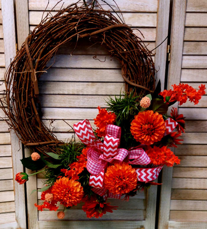 Colorful Wall Wreath