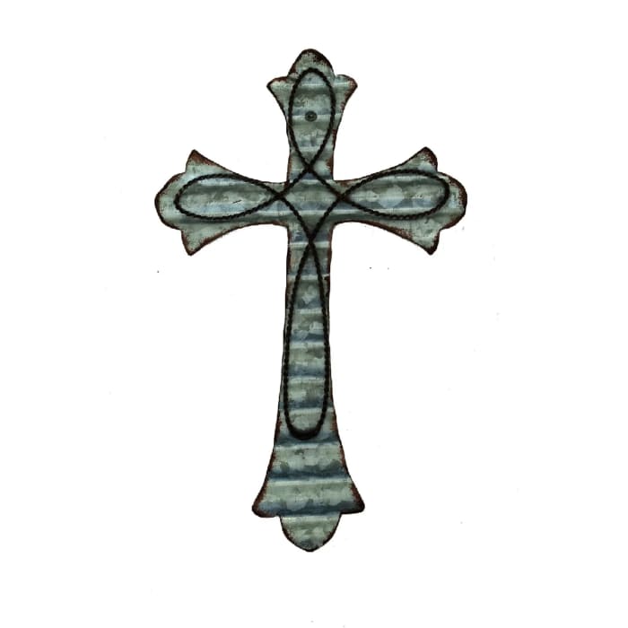 Metal Cross Wall Decor