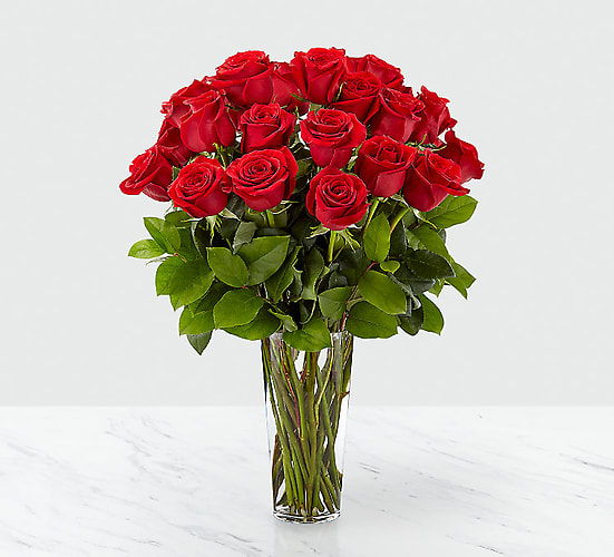 The Long Stem Red Rose Bouquet