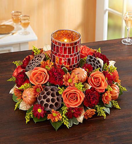 Shimmering Mosaic Centerpiece