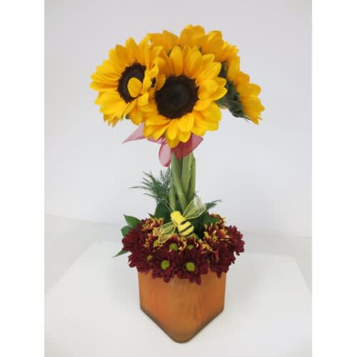 Sunflower Topiary