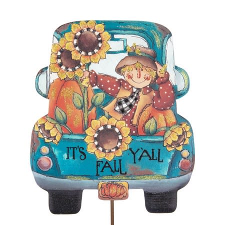 Fall Truck Charm Yard