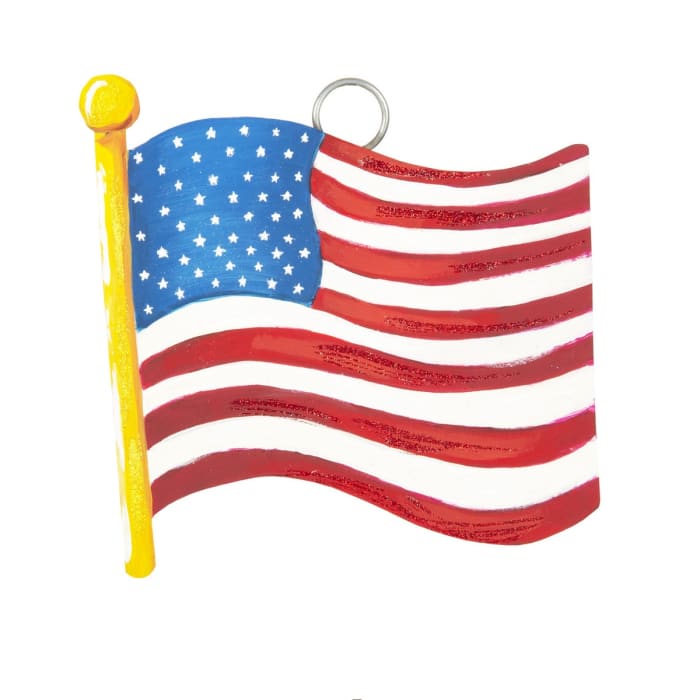 Waving Flag Charm