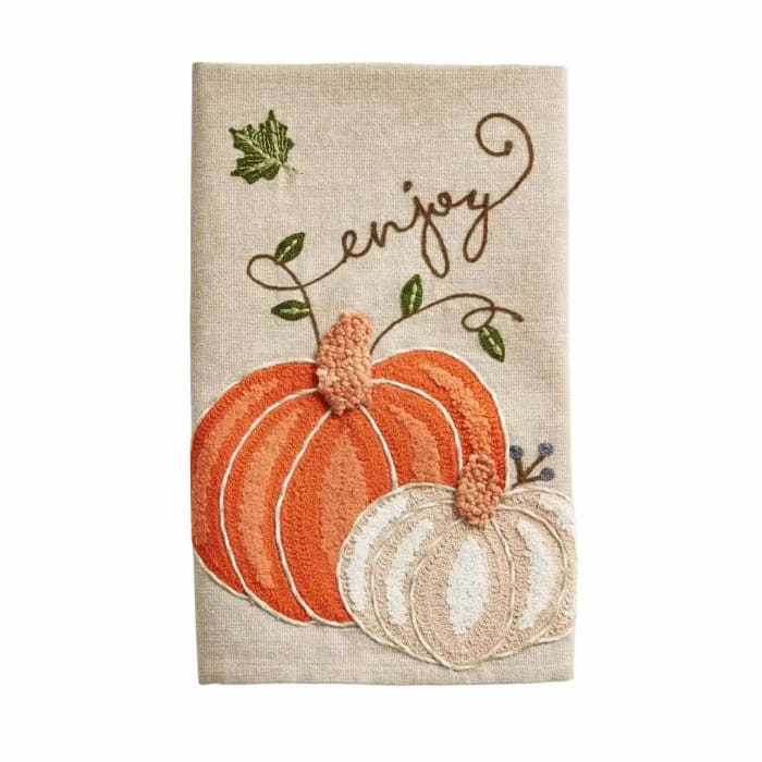 Enjoy Pumpkin Towel 