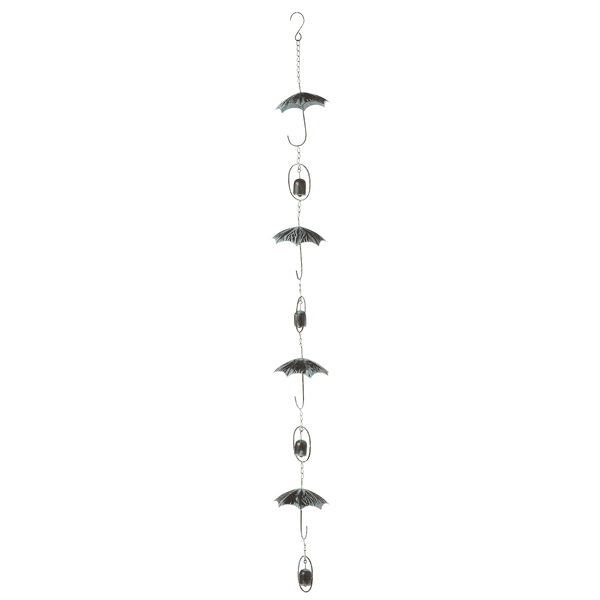 Umbrella Rain Chain With Bells