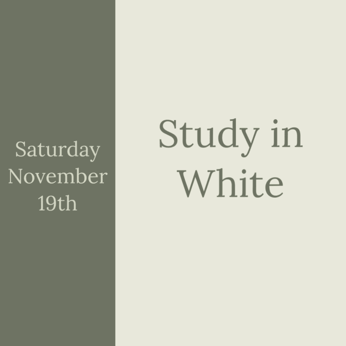 Study in White