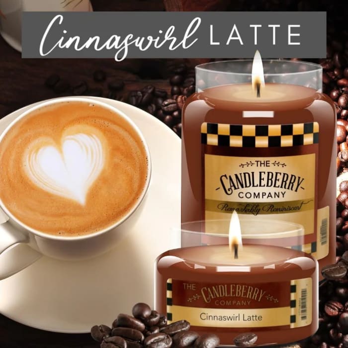 Cinnaswirl Latte™, Large Jar Candle 26oz