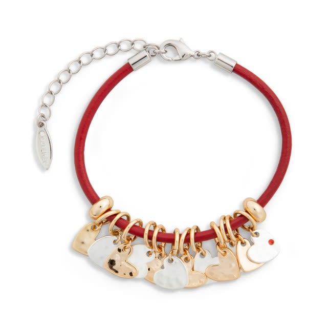 Charm Bracelet - Red Heart