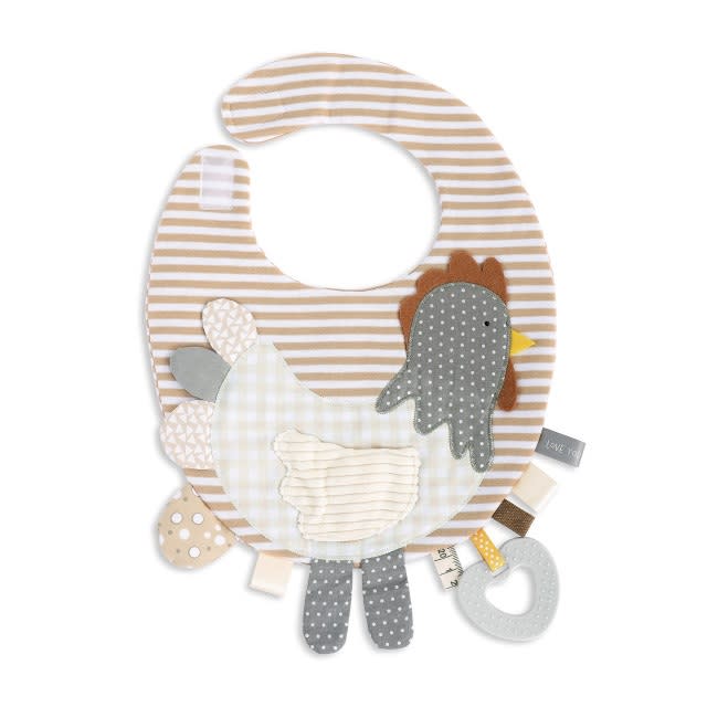 Mommy & Me Activity Bib - Rooster