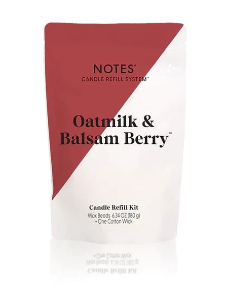 Oatmilk & Balsam Berry Candle Refill Kit