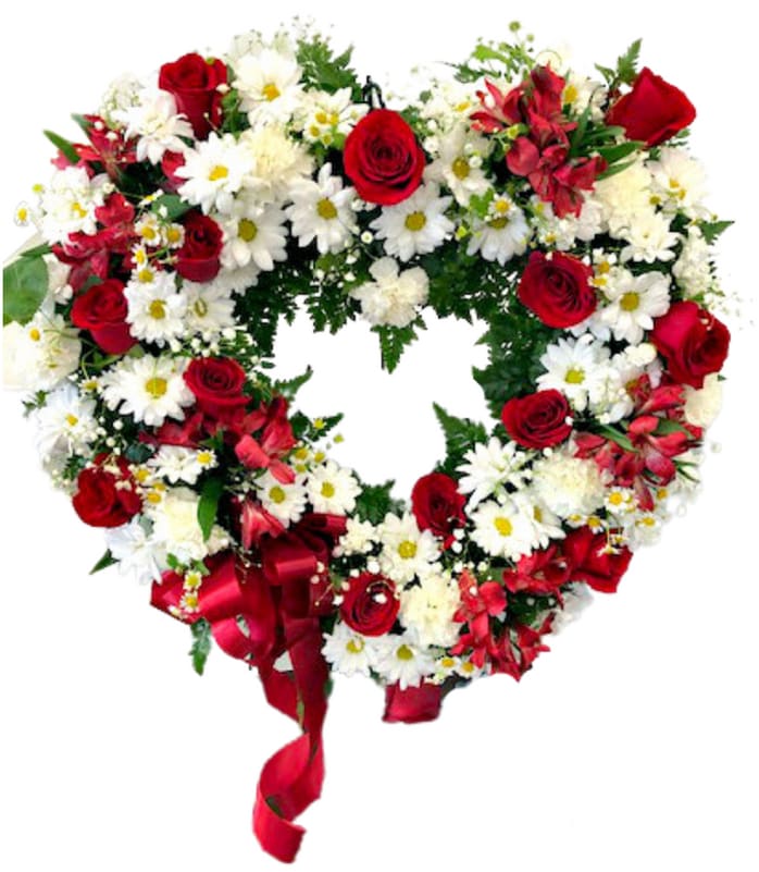 Pure Heart Wreath FW-619 *EASEL INCLUDED*